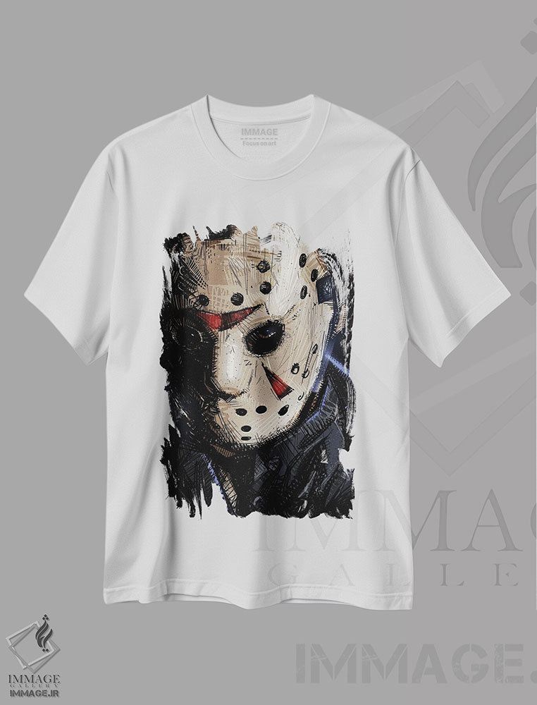 تیشرت طرح دار جیسون وورهیز I، هنر دیجیتال اثر نیکیتا آباکوموف | immage.ir