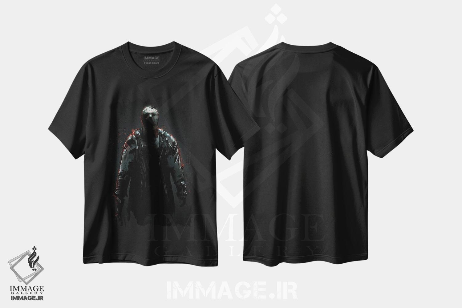 تیشرت طرح دار جیسون وورهیز II، هنر دیجیتال اثر نیکیتا آباکوموف | فروشگاه ایماژ