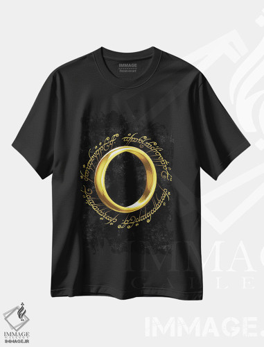 تیشرت طرح دار حلقه یگانه، هنر دیجیتال اثر نیکیتا آباکوموف | فروشگاه ایماژ