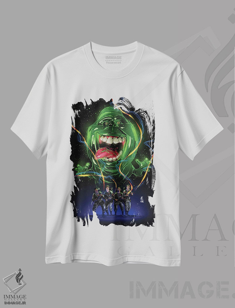 تیشرت طرح دار شکارچیان روح، هنر دیجیتال اثر نیکیتا آباکوموف | immage.ir