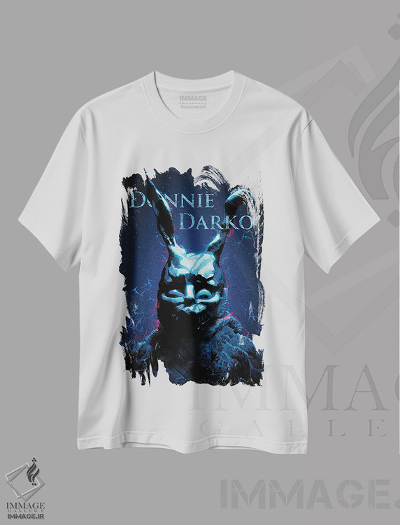تیشرت طرح دار دانی دارکو، هنر دیجیتال اثر نیکیتا آباکوموف | immage.ir