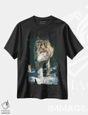 تیشرت طرح دار نگاه گرگ، مدیوم اثر نیکیتا آباکوموف | فروشگاه ایماژ