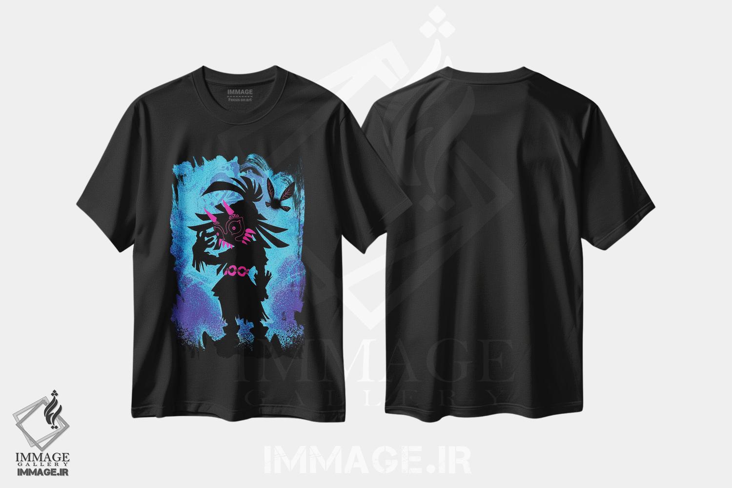 تیشرت طرح دار روح کودک، هنر دیجیتال اثر نیکیتا آباکوموف | فروشگاه ایماژ