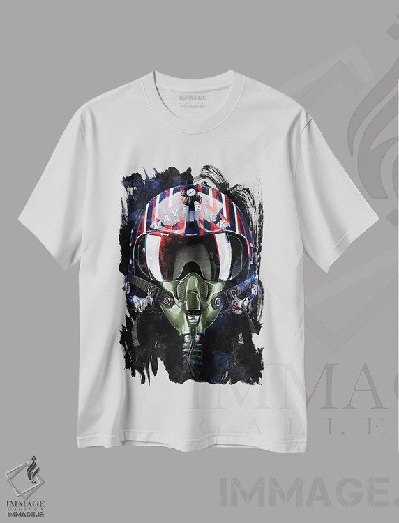 تیشرت طرح دار تاپ گان: ماوریک، هنر دیجیتال اثر نیکیتا آباکوموف | immage.ir