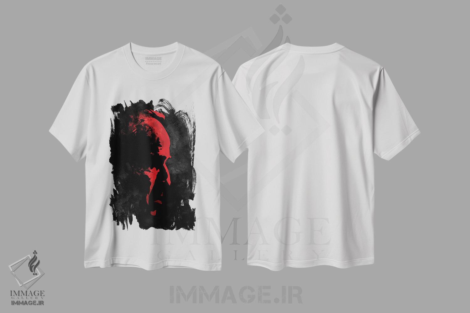 تیشرت طرح دار نمای横ک پدرخوانده، هنر دیجیتال اثر نیکیتا آباکوموف | immage.ir