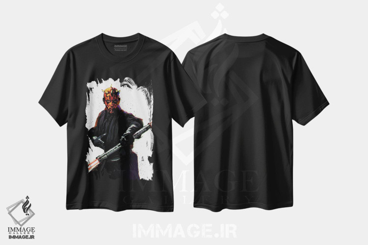 تیشرت طرح دار دارت ماول، هنر دیجیتال اثر نیکیتا آباکوموف | فروشگاه ایماژ