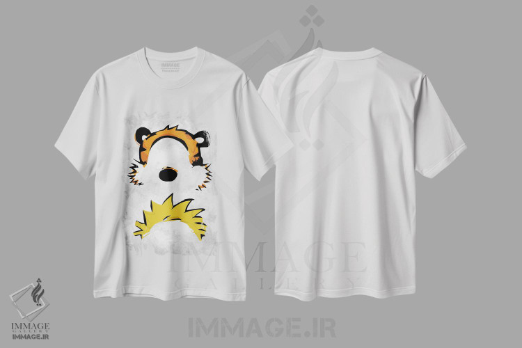 تیشرت طرح دار کالوین و هابز اثر نیکیتا آباکوموف | immage.ir