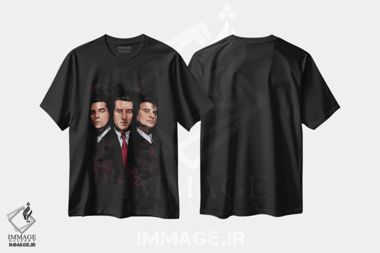 تیشرت طرح دار رفقای خوب، هنر دیجیتال اثر نیکیتا آباکوموف | فروشگاه ایماژ