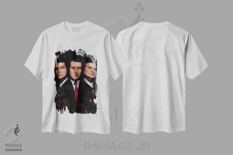 تیشرت طرح دار رفقای خوب، هنر دیجیتال اثر نیکیتا آباکوموف | immage.ir