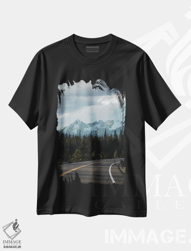 تیشرت طرح دار طبیعت XVII، مدیوم اثر نیکیتا آباکوموف | فروشگاه ایماژ