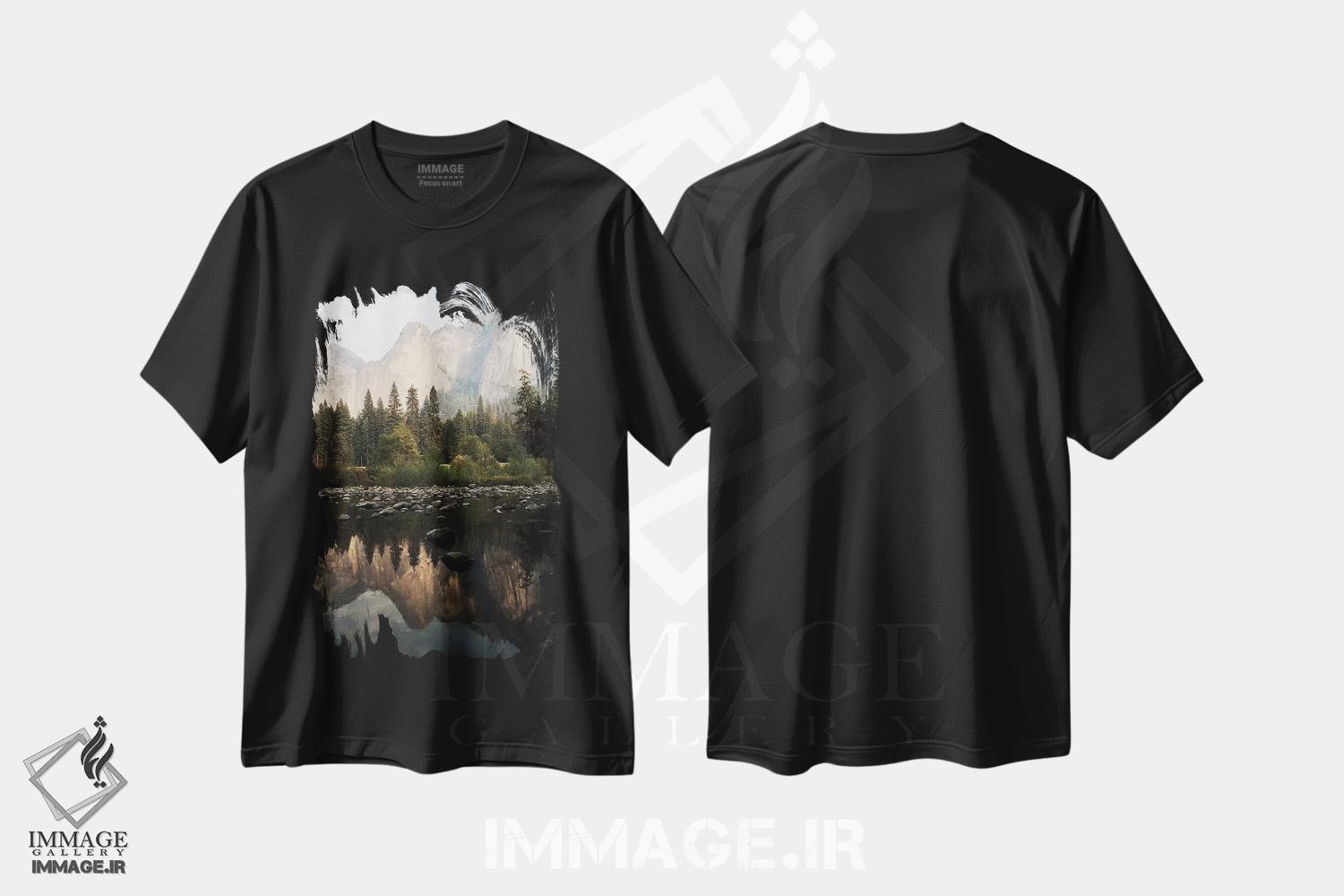 تیشرت طرح دار طبیعت XVI، مدیوم اثر نیکیتا آباکوموف | فروشگاه ایماژ