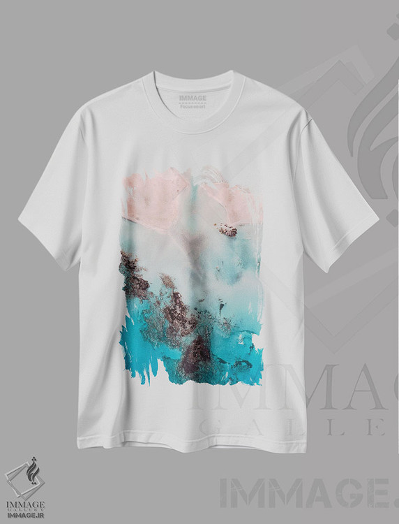 تیشرت طرح دار طبیعت XXXVIII، آبستره اثر نیکیتا آباکوموف | immage.ir