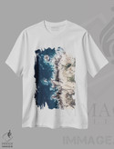 تیشرت طرح دار طبیعت LI، سواحل از نمای بالا اثر نیکیتا آباکوموف | immage.ir