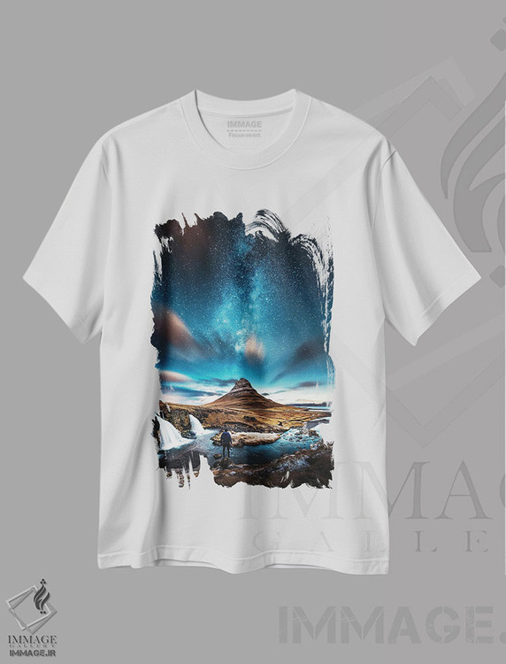 تیشرت طرح دار طبیعت LX، مدیوم اثر نیکیتا آباکوموف | immage.ir