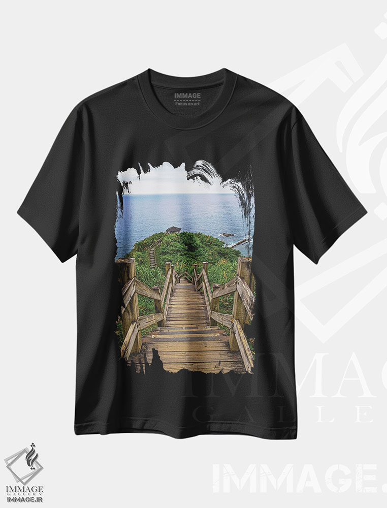 تیشرت طرح دار طبیعت XCVII، مدیوم اثر نیکیتا آباکوموف | فروشگاه ایماژ