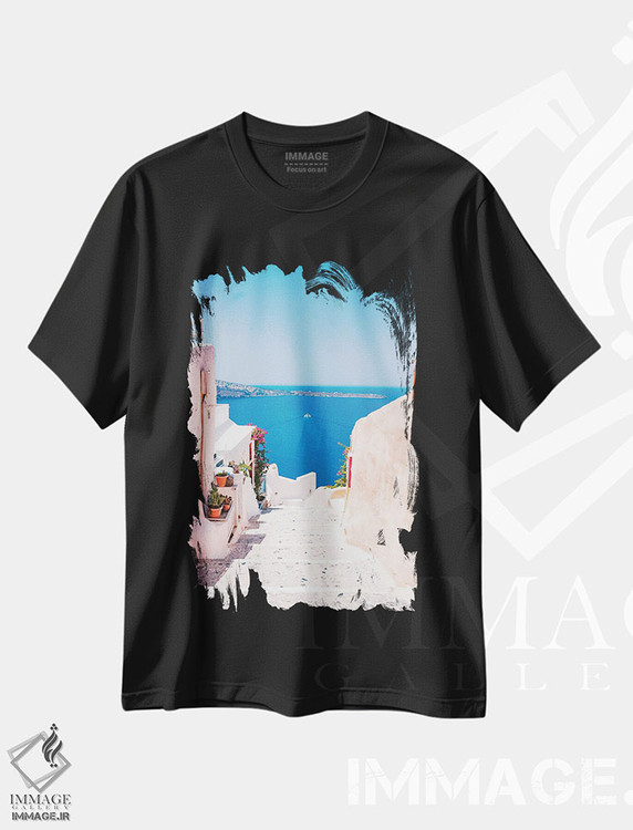 تیشرت طرح دار طبیعت CXIX، تزئینی اثر نیکیتا آباکوموف | فروشگاه ایماژ