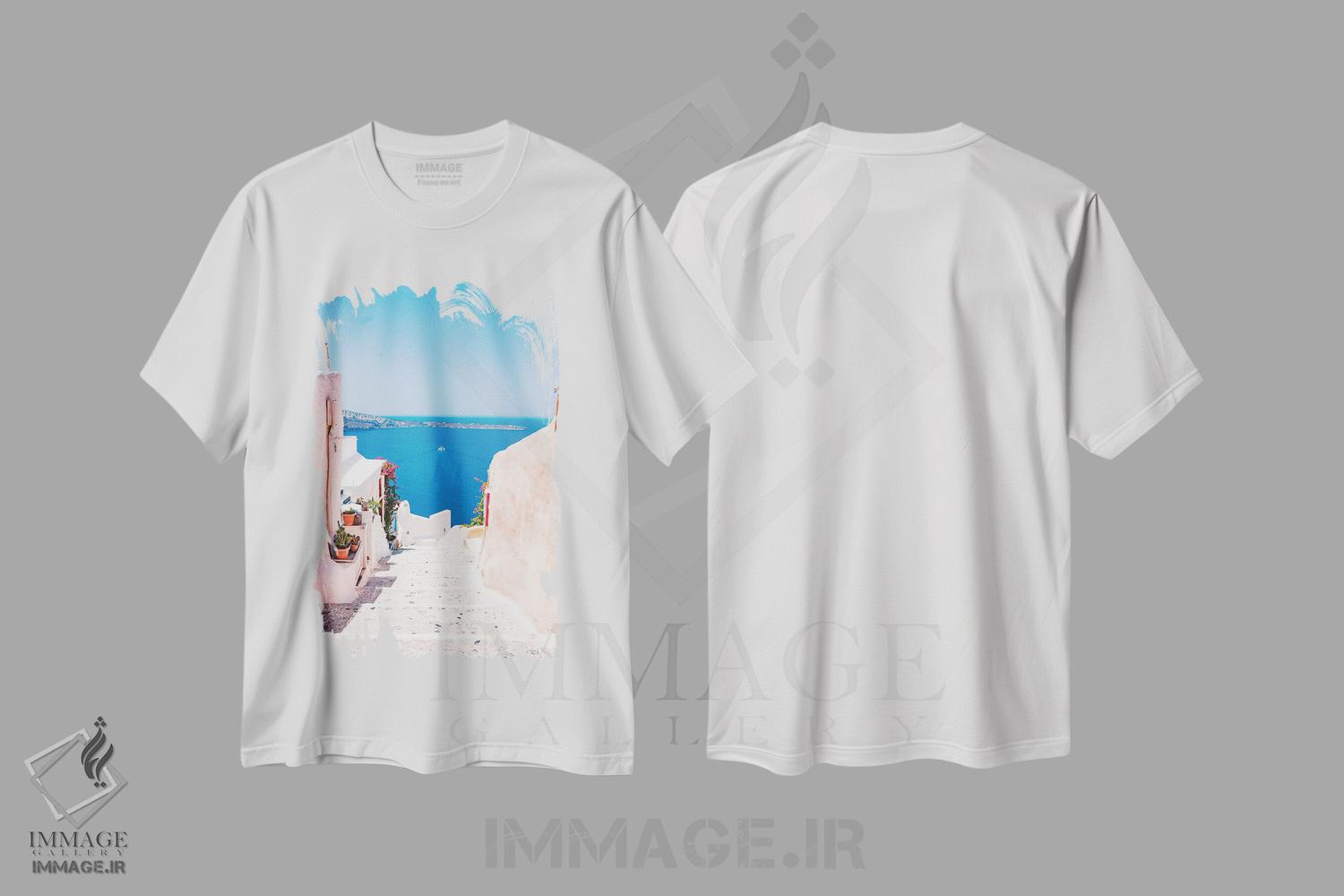 تیشرت طرح دار طبیعت CXIX، تزئینی اثر نیکیتا آباکوموف | immage.ir