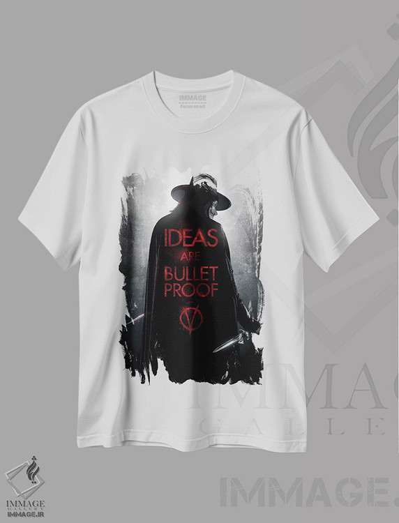 تیشرت طرح دار وی فور وندتا، هنر دیجیتال اثر نیکیتا آباکوموف | immage.ir