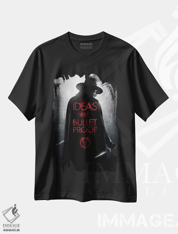 تیشرت طرح دار وی فور وندتا، هنر دیجیتال اثر نیکیتا آباکوموف | فروشگاه ایماژ
