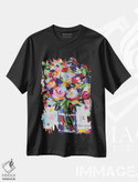 تیشرت طرح دار گل ها در گلدان، آبستره اثر آلیاکساندرا تسسارسکایا | فروشگاه ایماژ