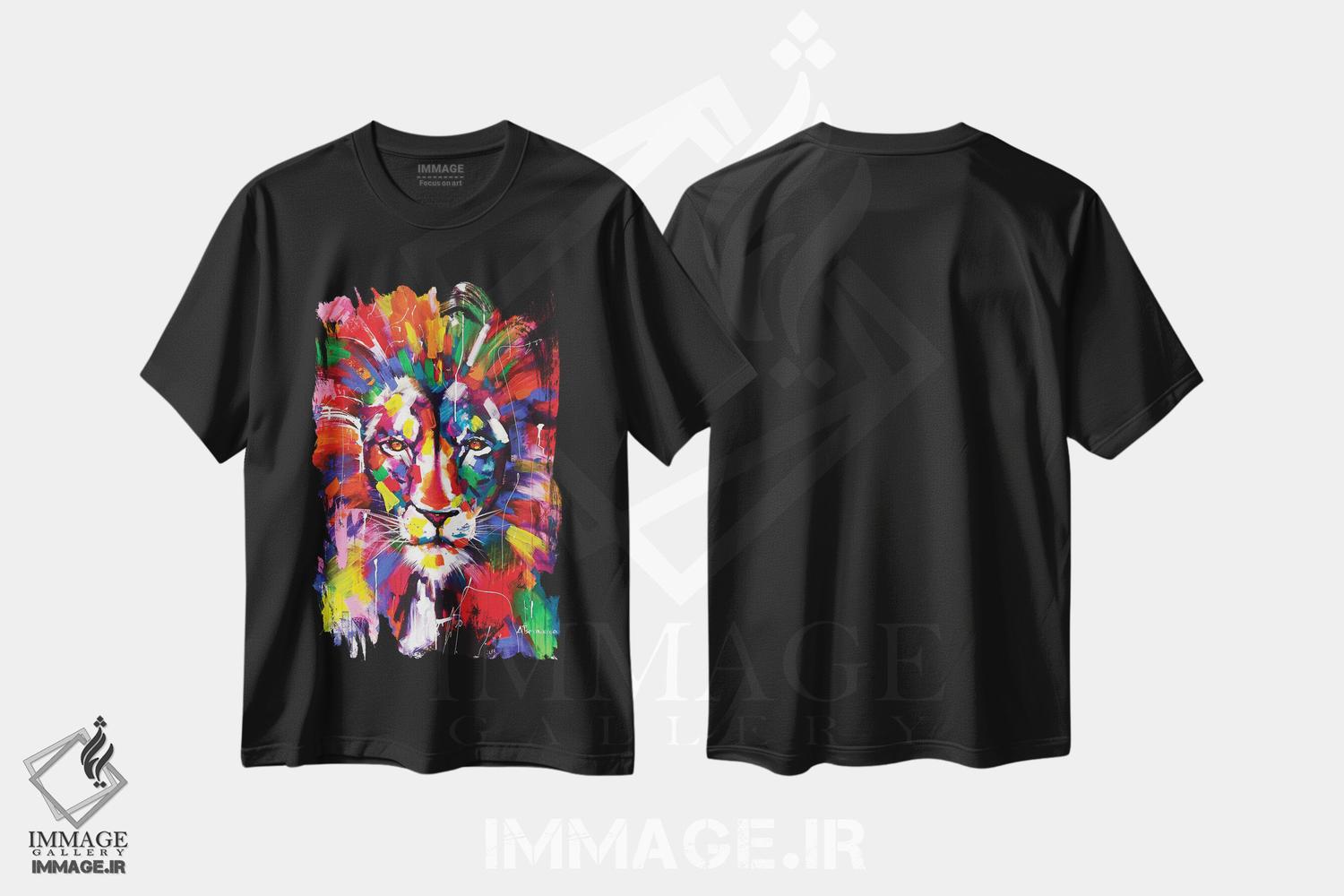 تیشرت طرح دار پادشاه، دکور معاصر اثر آلیاکساندرا تسسارسکایا | فروشگاه ایماژ
