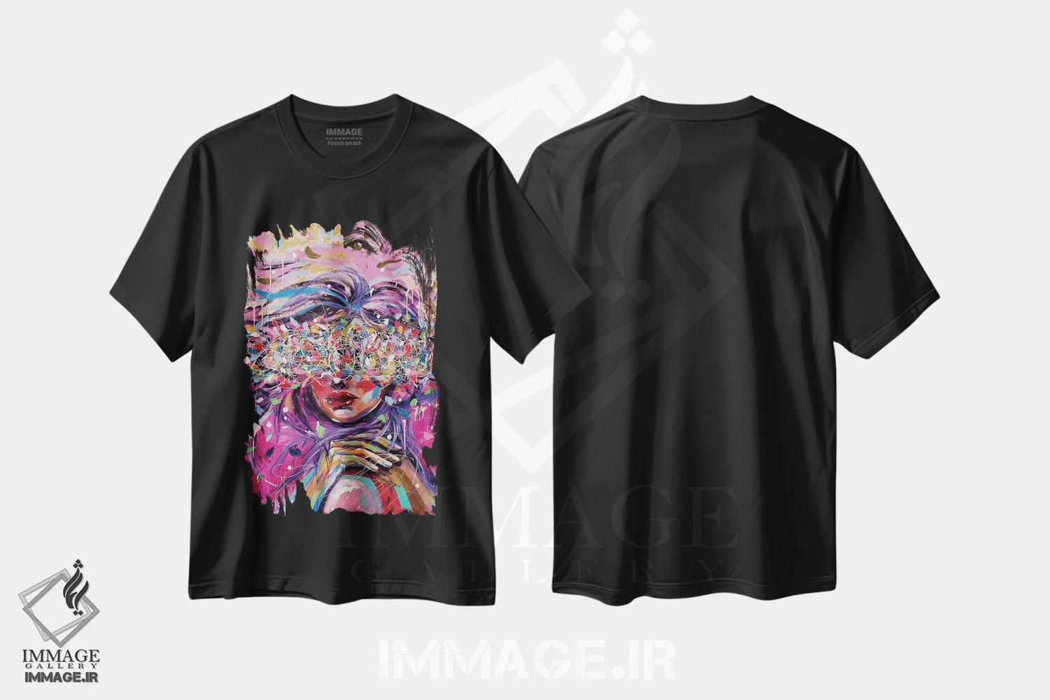 تیشرت طرح دار بهار در هوا، مدیوم اثر آلیاکساندرا تسسارسکایا | فروشگاه ایماژ