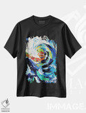 تیشرت طرح دار موج، آبستره اثر آلیاکساندرا تسسارسکایا | فروشگاه ایماژ