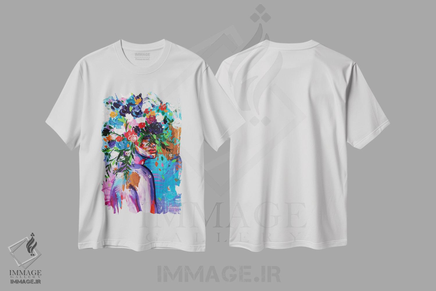 تیشرت طرح دار بلا، دکور بوهمی اثر آلیاکساندرا تسسارسکایا | immage.ir