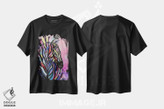 تیشرت طرح دار گورخر وحشی، مدیوم اثر آلیاکساندرا تسسارسکایا | فروشگاه ایماژ