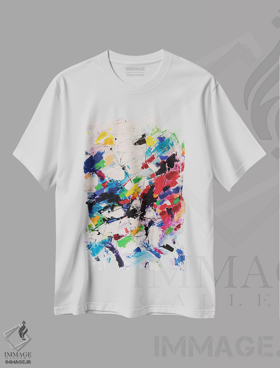 تیشرت طرح دار عشق مطلق اثر آلیاکساندرا تسسارسکایا | immage.ir