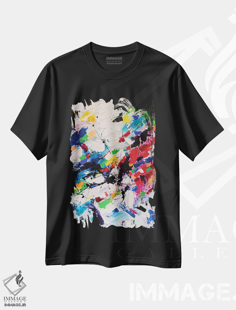 تیشرت طرح دار عشق مطلق اثر آلیاکساندرا تسسارسکایا | فروشگاه ایماژ