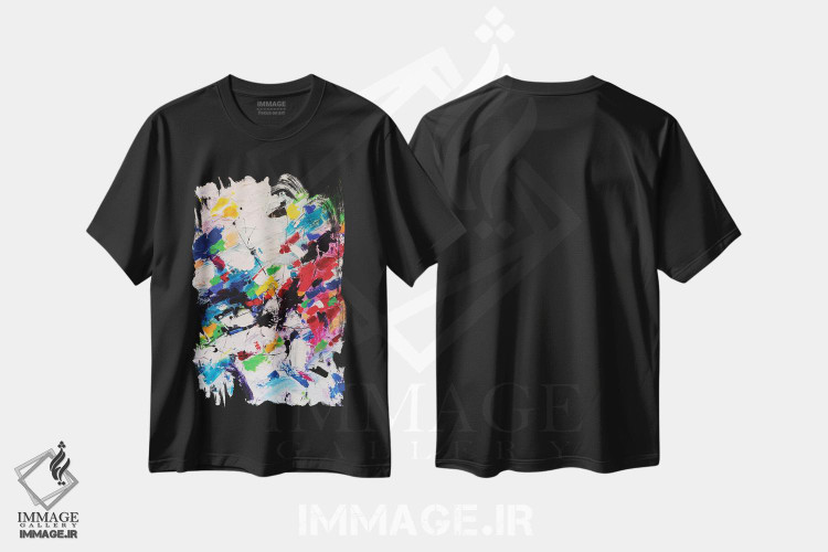تیشرت طرح دار عشق مطلق اثر آلیاکساندرا تسسارسکایا | فروشگاه ایماژ