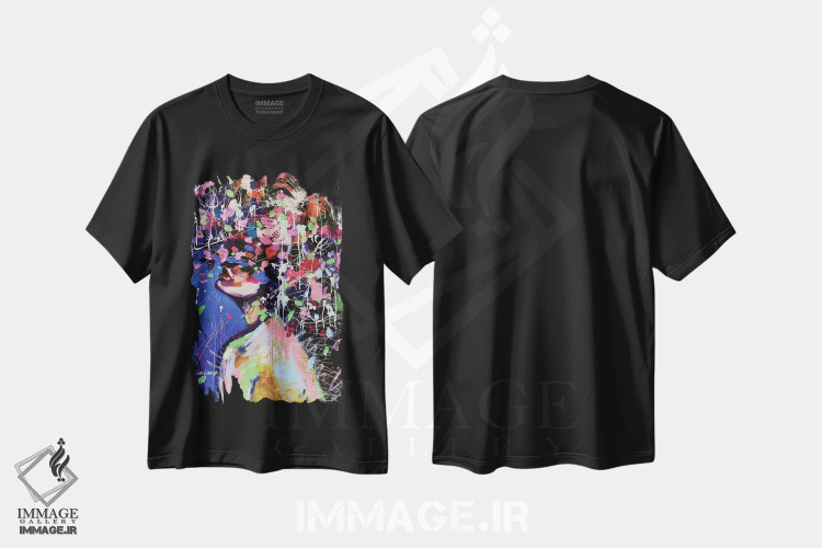 تیشرت طرح دار رویاهای شیرین، دکور معاصر اثر آلیاکساندرا تسسارسکایا | فروشگاه ایماژ