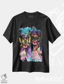 تیشرت طرح دار زندگی کارناوال، دکور معاصر اثر آلیاکساندرا تسسارسکایا | فروشگاه ایماژ