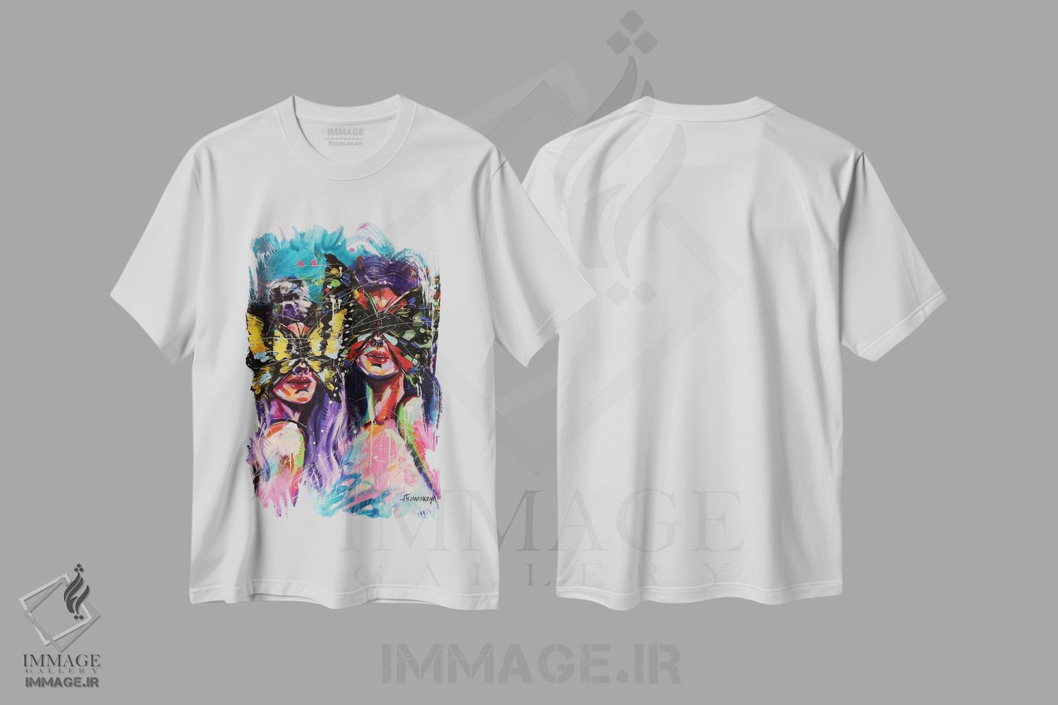 تیشرت طرح دار زندگی کارناوال، دکور معاصر اثر آلیاکساندرا تسسارسکایا | immage.ir