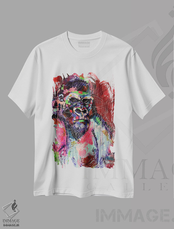 تیشرت طرح دار کینگ کونگ، دکور معاصر اثر آلیاکساندرا تسسارسکایا | immage.ir