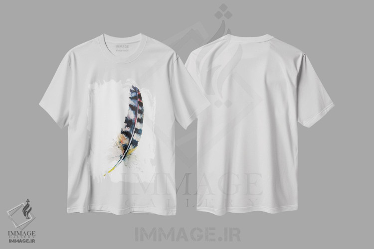 تیشرت طرح دار پر، دکور معاصر اثر آنا بریجیتا کوواچ | immage.ir
