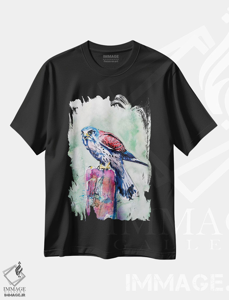 تیشرت طرح دار دلیجه، دکور معاصر اثر آنا بریجیتا کوواچ | فروشگاه ایماژ