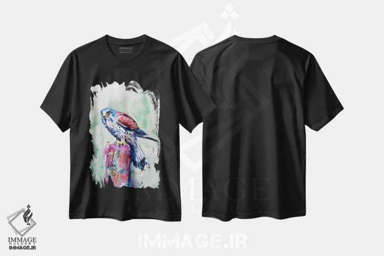 تیشرت طرح دار دلیجه، دکور معاصر اثر آنا بریجیتا کوواچ | فروشگاه ایماژ