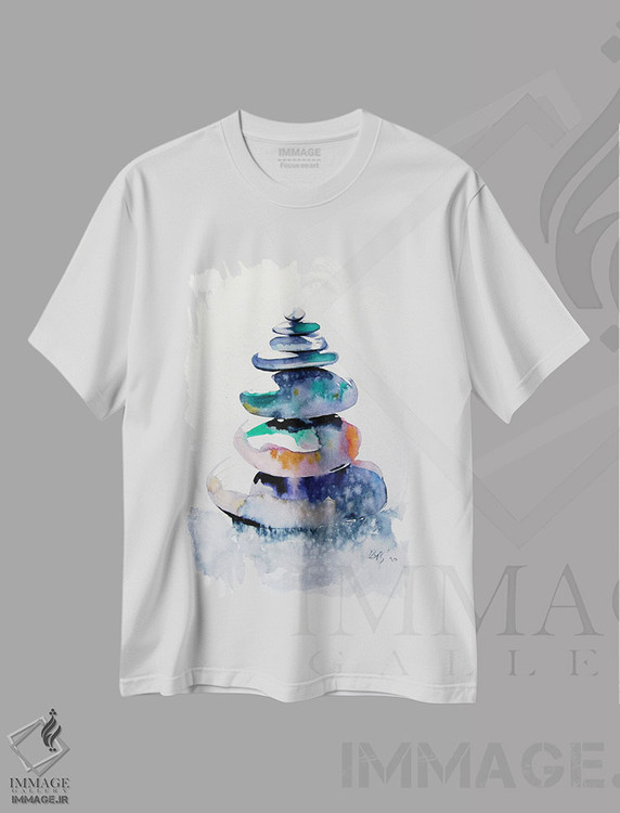 تیشرت طرح دار تعادل ۱، دکور معاصر اثر آنا بریجیتا کوواچ | immage.ir