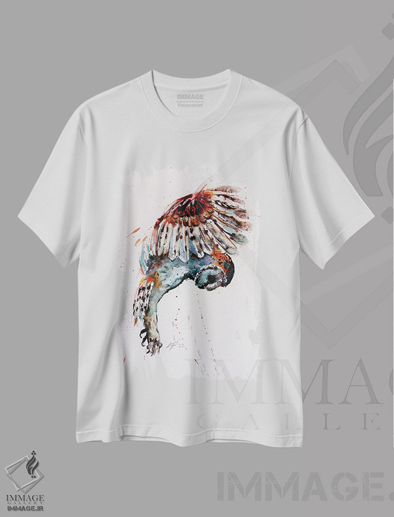 تیشرت طرح دار جغد پرنده، دکور کلبه و لژ اثر آنا بریجیتا کوواچ | immage.ir