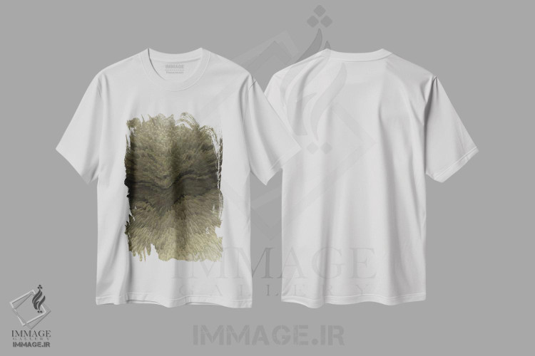 تیشرت طرح دار سرگیجه اثر آنیـکه لیمبورکو | immage.ir