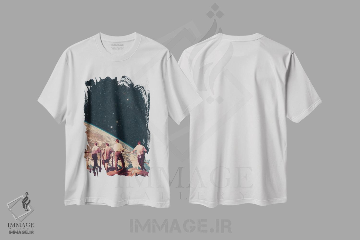 تیشرت طرح دار چشم انداز پادشاه، هنر دیجیتال اثر آندریاس لیه | immage.ir