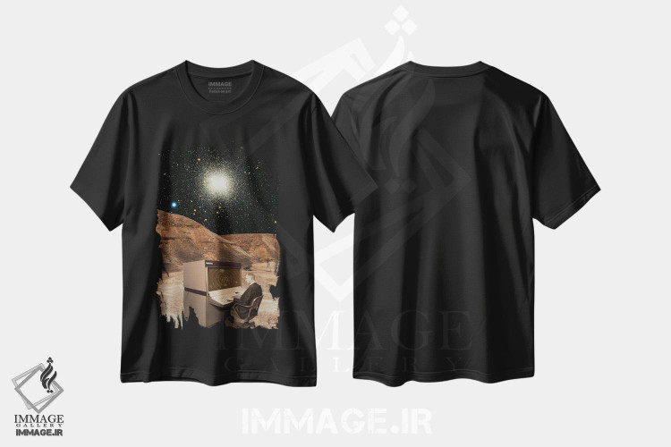 تیشرت طرح دار کنترل کننده، هنر دیجیتال اثر آندریاس لیه | فروشگاه ایماژ