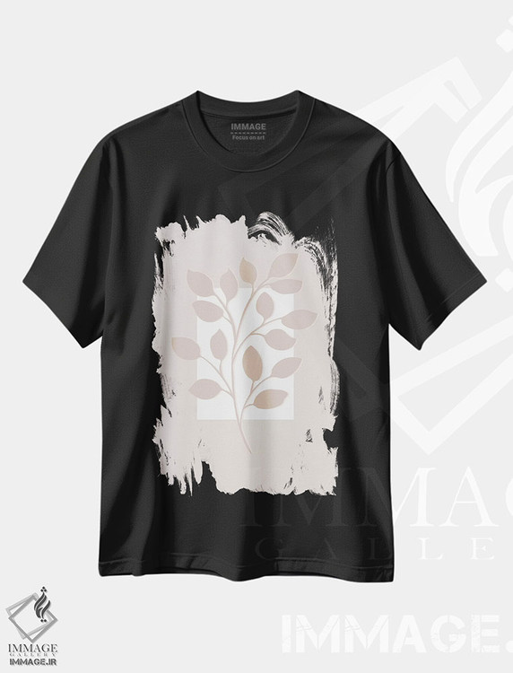 تیشرت طرح دار شاخه II، تزئینی اثر آلیسا گالیتسینا | فروشگاه ایماژ