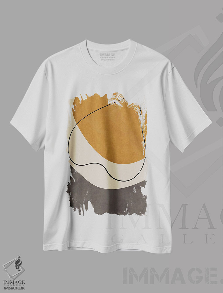 تیشرت طرح دار عشق II، آبستره اثر آلیسا گالیتسینا | immage.ir