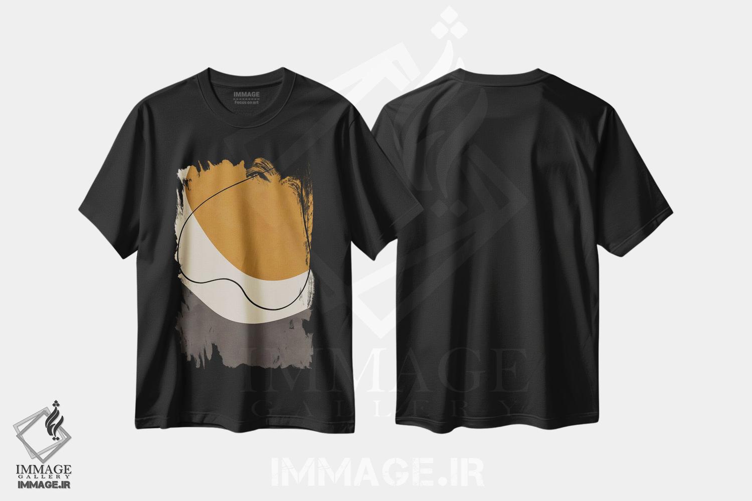 تیشرت طرح دار عشق II، آبستره اثر آلیسا گالیتسینا | فروشگاه ایماژ