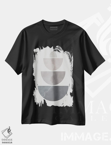 تیشرت طرح دار تعادل II، آبستره اثر آلیسا گالیتسینا | فروشگاه ایماژ