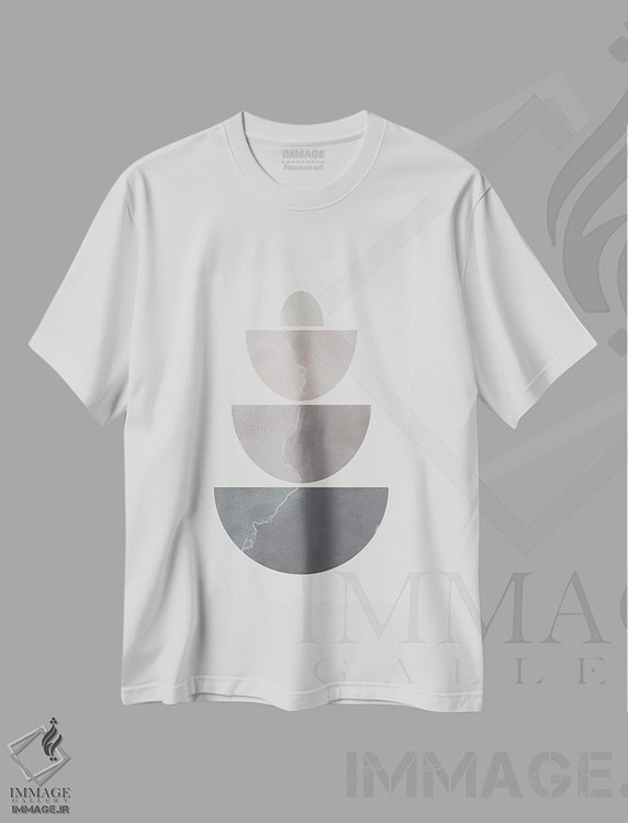 تیشرت طرح دار تعادل II، آبستره اثر آلیسا گالیتسینا | immage.ir