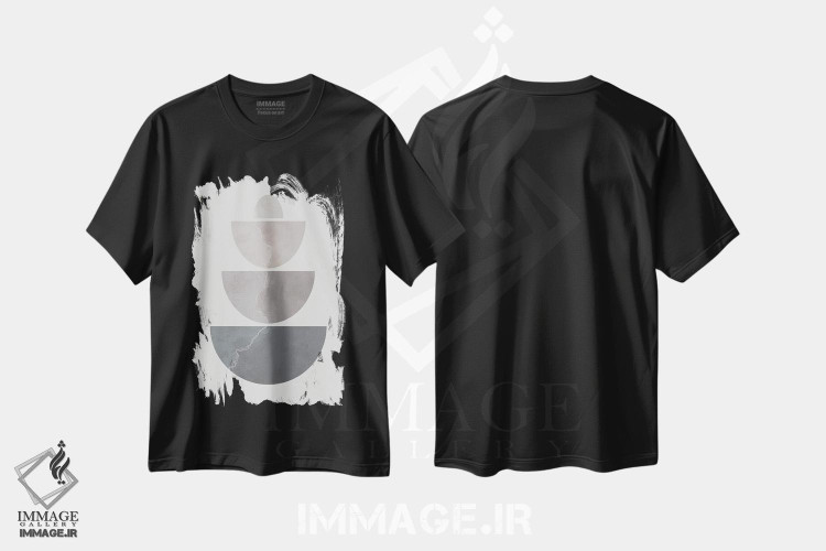 تیشرت طرح دار تعادل II، آبستره اثر آلیسا گالیتسینا | فروشگاه ایماژ